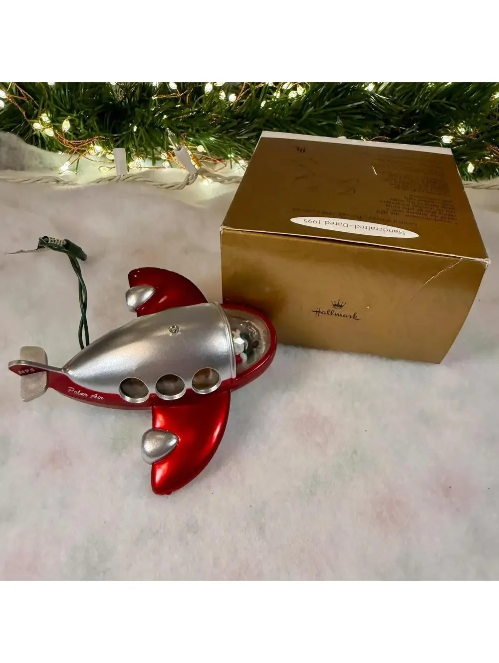Headin’ Home Blinking Light Magic Hallmark Keepsake Ornament - 1995